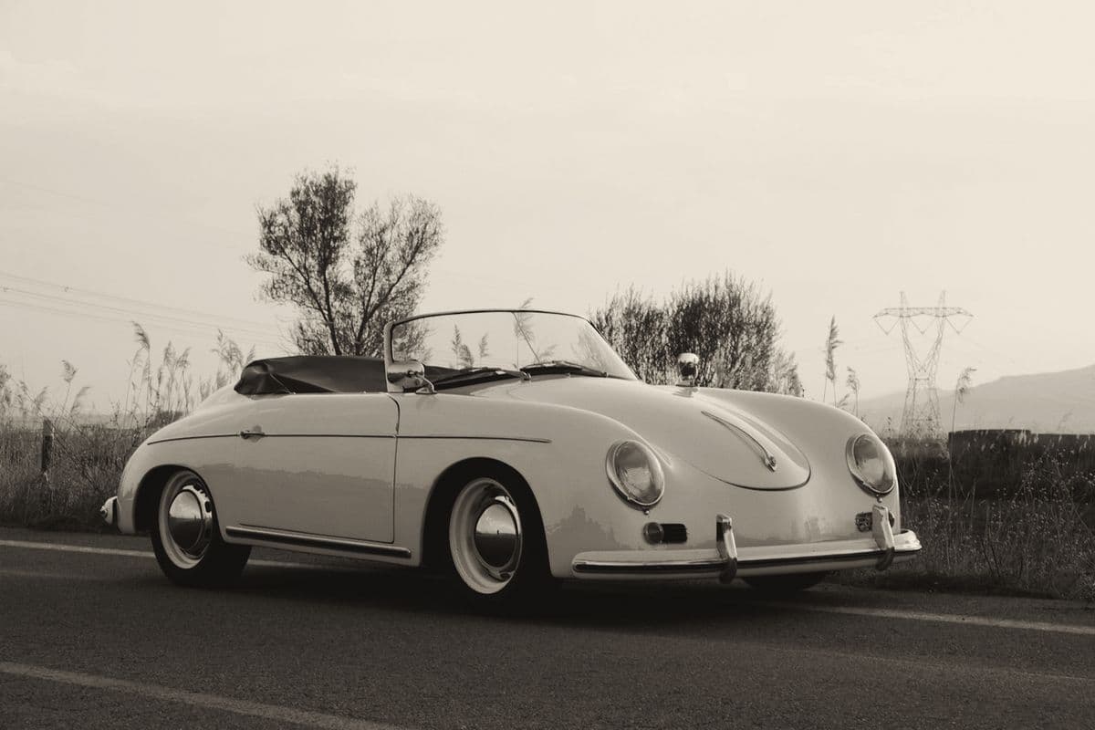 Porsche 356 Speedster and 356 Carrera